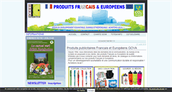 Desktop Screenshot of produiteuropeen.fr