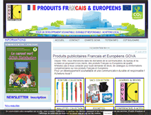 Tablet Screenshot of produiteuropeen.fr
